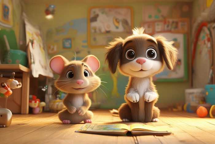 儿童故事老鼠和小狗、老鼠和狗的故事读后感