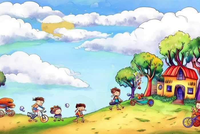 儿童故事绘画图册 - 儿童故事绘画图