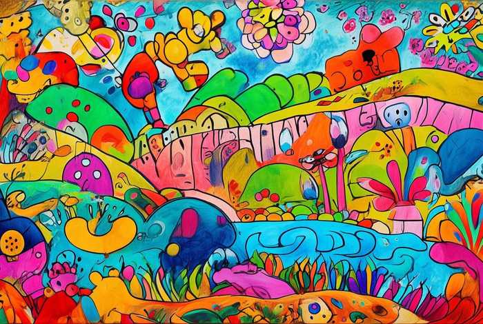 儿童画画图案（儿童画画图案手绘）