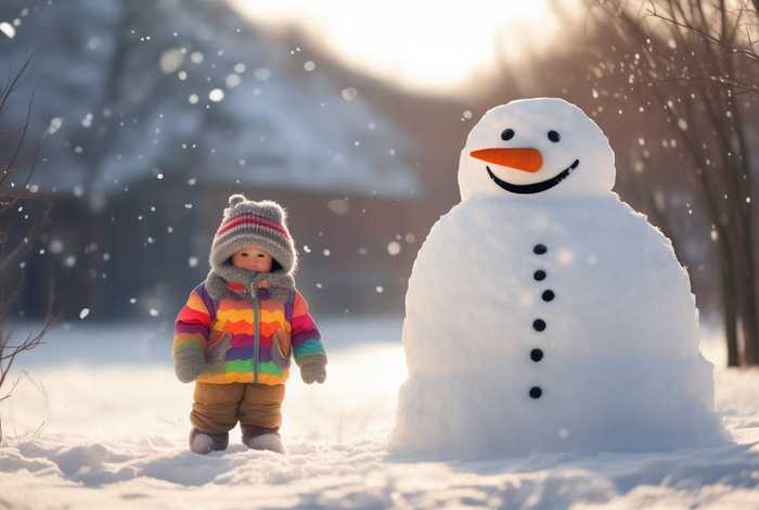 儿童故事《雪人》、幼儿故事雪人