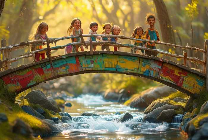 儿童故事童话故事（儿童故事童话故事独木桥的传说）