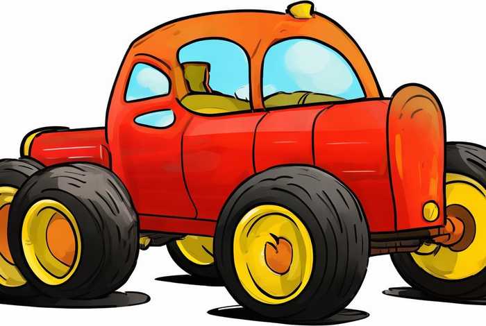 儿童工程车；儿童工程车简笔画