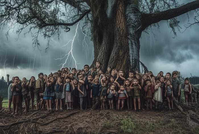 20人遭雷击身亡儿童听故事 雷击致人死亡事件视频