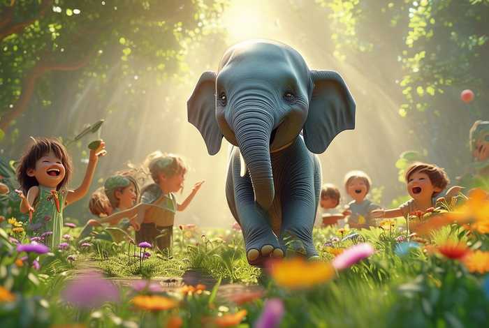 儿童歌曲：《可爱的小象》；儿童歌曲-《可爱的小象》