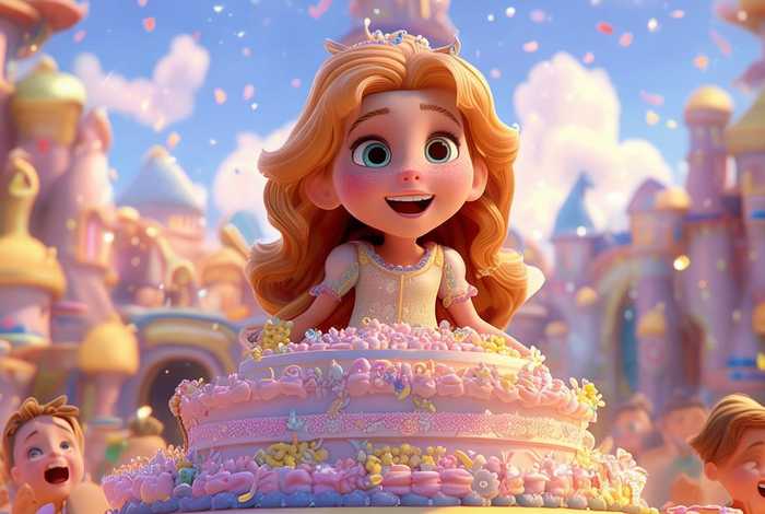 儿童故事蛋糕公主 - 蛋糕公主幼儿故事