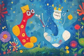 儿童剧袜子的故事；有关袜子的绘本故事