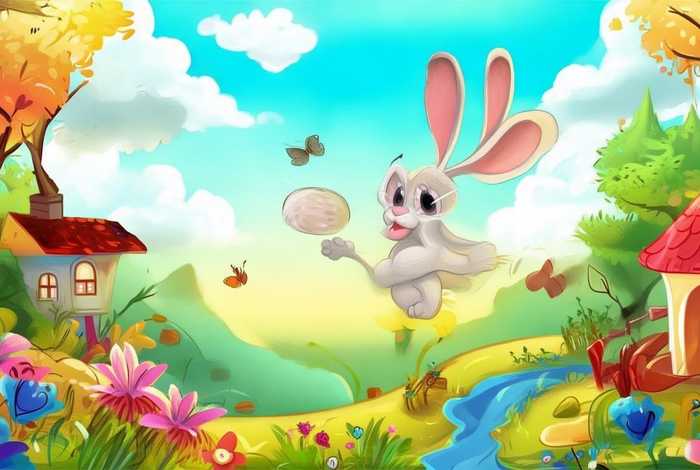 儿童画关于兔子的故事(画关于兔子童画的画) 儿童画关于兔子的故事(画关于兔子童画的画)