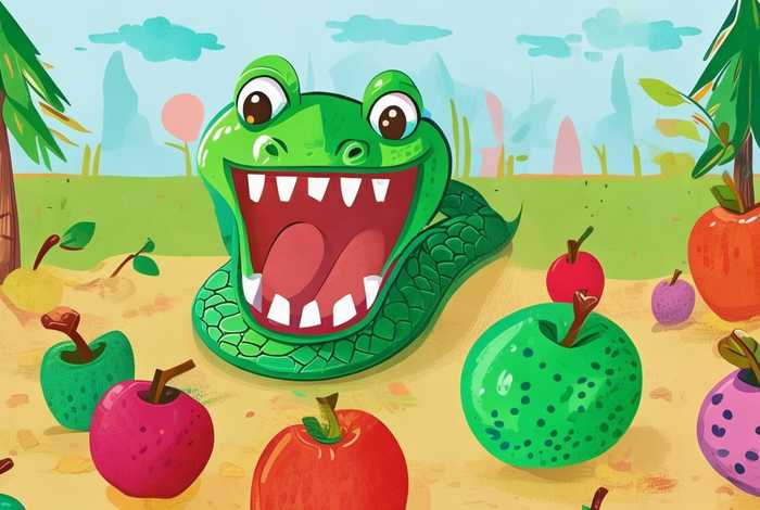 儿童绘本故事贪吃蛇（幼儿绘本故事贪吃蛇）