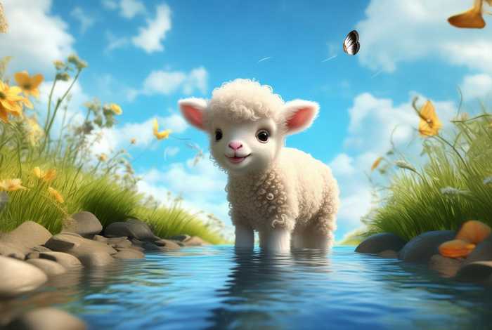 儿童故事小羊喝水视频(幼儿故事小羊喝水视听) 儿童故事小羊喝水视频(幼儿故事小羊喝水视听)