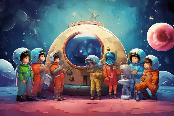 儿童航天故事集，航天小故事幼儿园