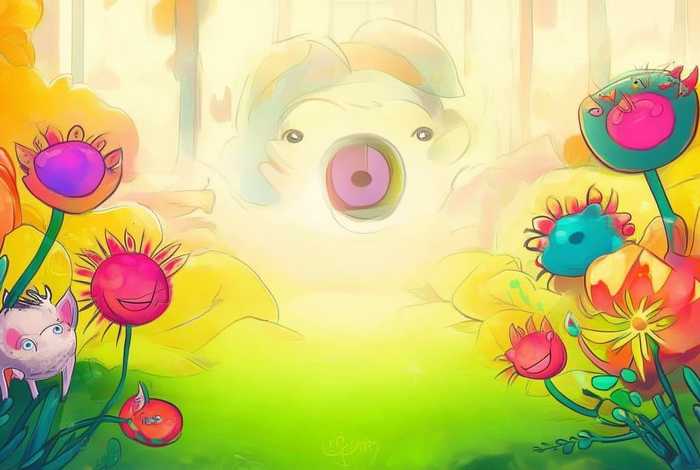 儿童故事插图简单、儿童故事插图简单又漂亮