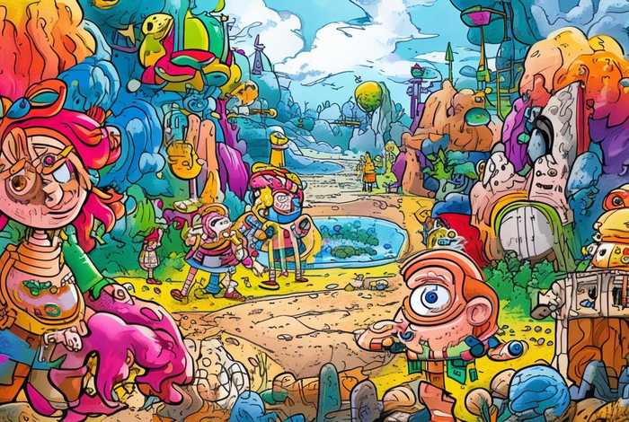 儿童漫画故事绘本图片 - 儿童漫画绘画图片