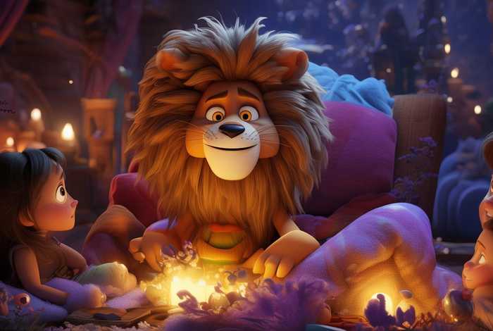 儿童睡前故事爱吹牛的狮子;儿童睡前经典故事爱说大话的狮子 儿童睡前故事爱吹牛的狮子;儿童睡前经典故事爱说大话的狮子