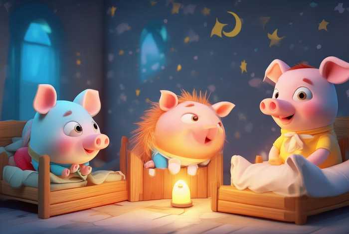 儿童睡前小故事书 - 儿童睡前小故事书3-6岁三只小猪