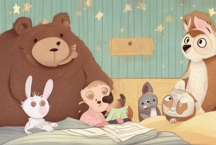 儿童睡前故事动物；幼儿睡前故事动物篇