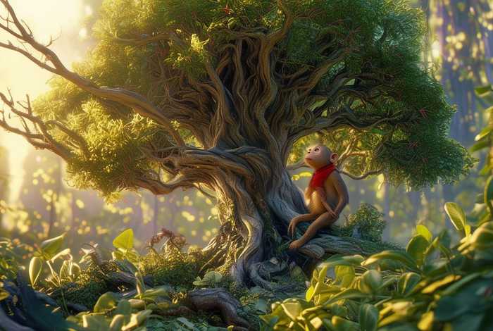 monkey puzzle 故事、monkey puzzle中文版