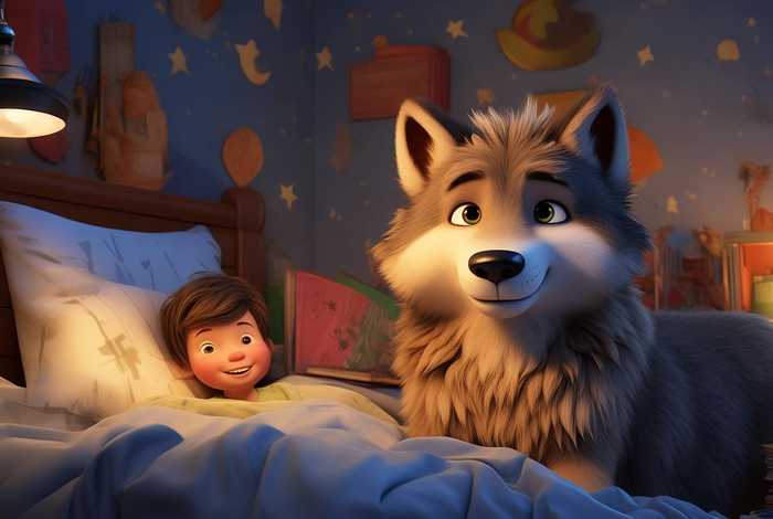 儿童睡前关于狼的故事；关于狼的睡前故事文字版