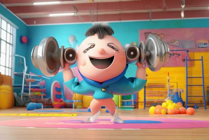 儿童故事健身狂魔；运动健身小故事