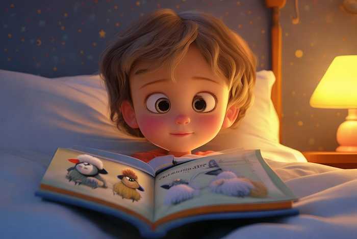 儿童睡前故事三只羊视频（宝宝睡前故事三只小羊视频）