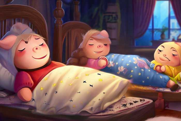 儿童睡前故事中文（儿童睡前故事中文版三只小猪）