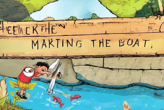 儿童讲刻舟求剑；刻舟求剑儿童绘本