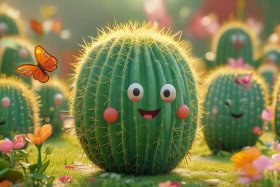 儿童仙人掌故事；仙人掌幼儿故事