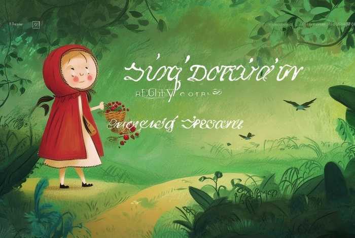 儿童睡前故事英文版的小红帽 - 小红帽的英文故事视频带字幕