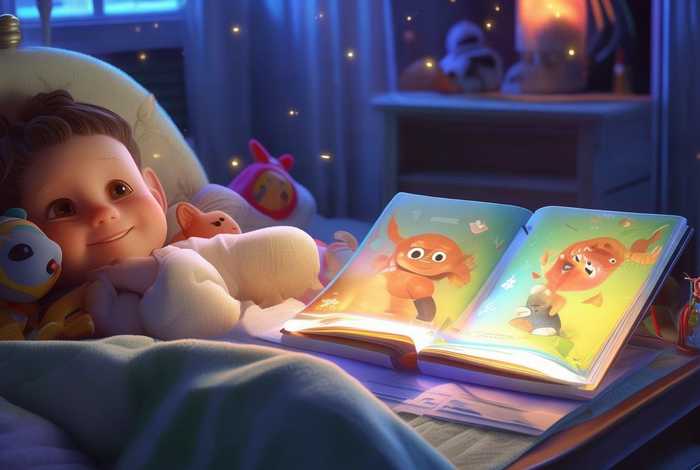 儿童点读睡前故事（儿歌点点睡前故事）