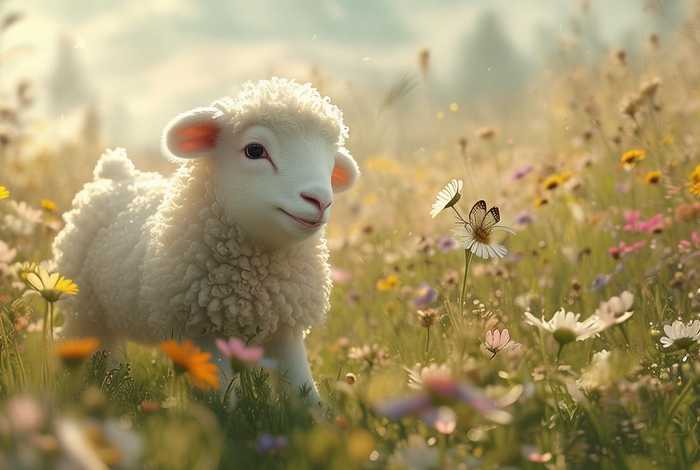 儿童故事小羊雪莉 - 小羊雪莉的故事 儿童故事小羊雪莉 - 小羊雪莉的故事