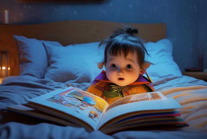 儿童睡前胆小鬼的故事；胆小鬼的绘本故事