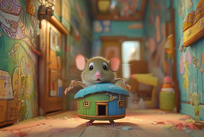 mouse moves house绘本；mouse moves house绘本翻译