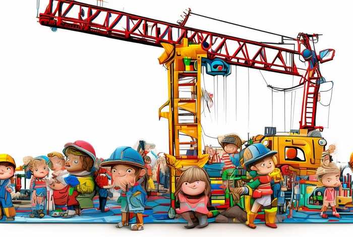 儿童动画片塔吊（儿童动画片塔吊图片）