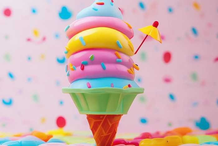 儿童冰淇淋玩具图片；儿童冰淇淋玩具图片简单