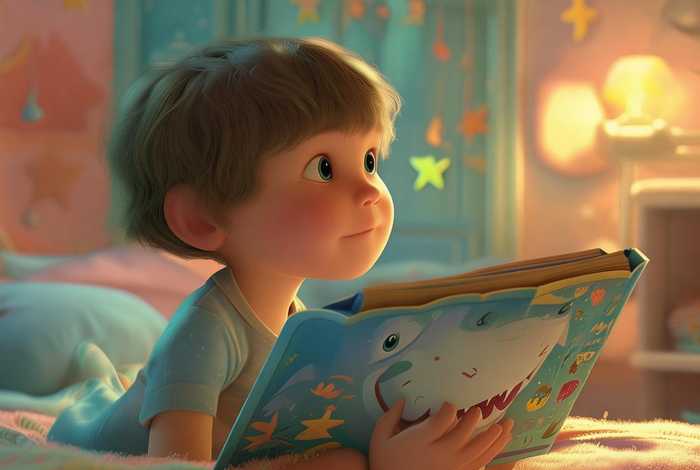 儿童故事书鲨鱼睡前故事 - 睡前小故事鲨鱼