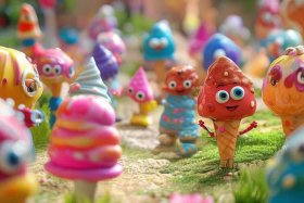 儿童冰激凌益智动画短片、儿童冰激凌益智动画短片大全