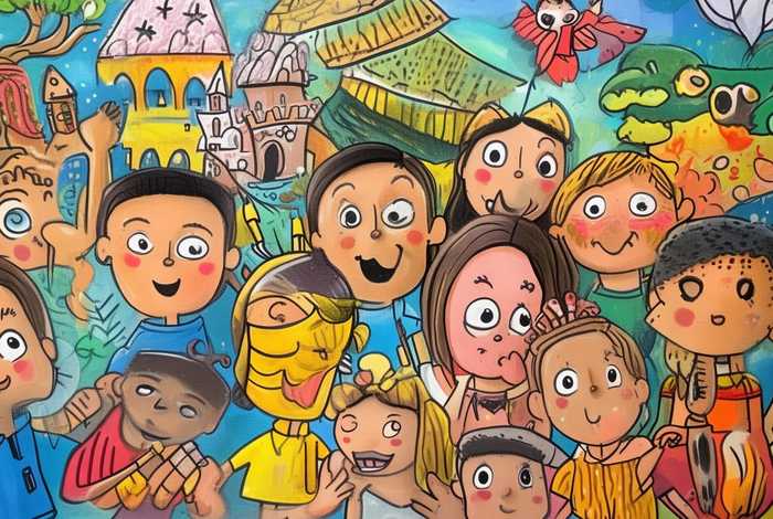 儿童画儿童故事插画（儿童故事插画简笔画）