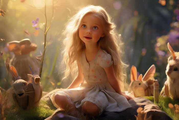 儿童故事姑娘 - 幼儿姑娘的故事