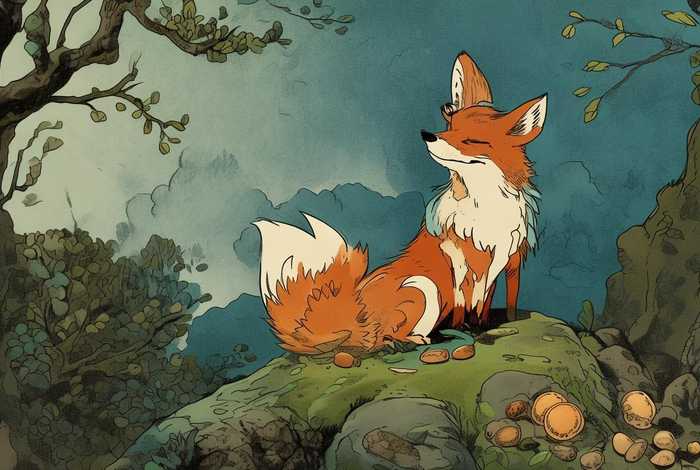 儿童睡前故事中文版聪明的狐狸 - 聪明的狐狸故事原文