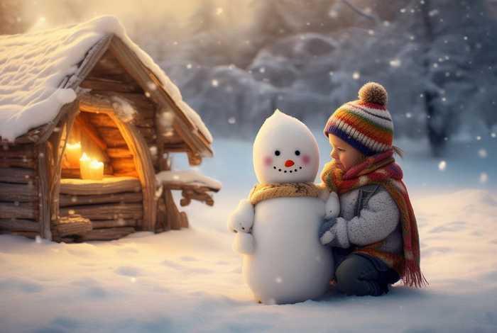 儿童故事雪孩子短文；雪孩子的故事短文