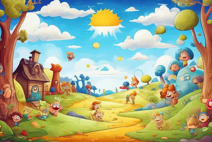 儿童故事ai配图、儿童绘本故事ai生成图片 儿童故事ai配图、儿童绘本故事ai生成图片