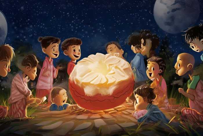儿童故事月亮的味道节目串词,月亮的味道故事表演串词 儿童故事月亮的味道节目串词,月亮的味道故事表演串词