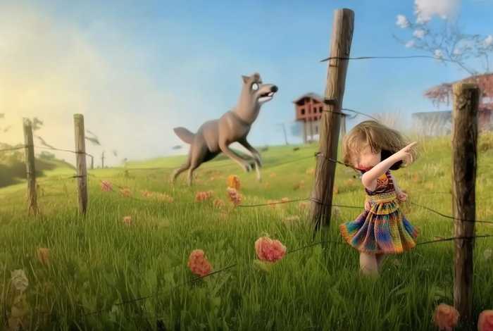 儿童故事狼来，小儿故事狼来了