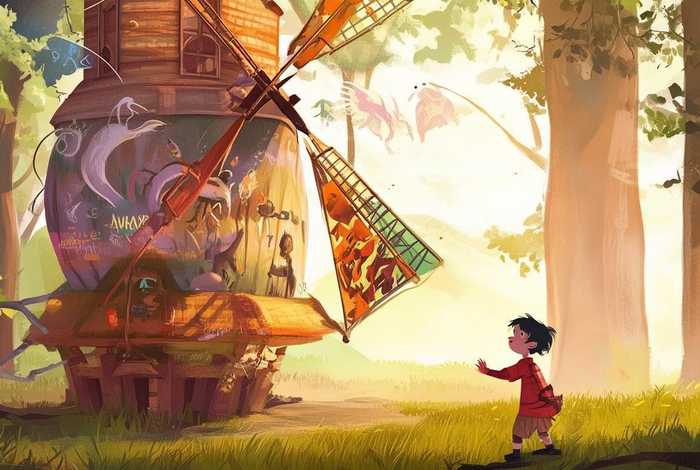 儿童故事风机，故事风机讲什么意思