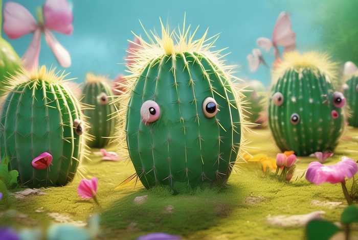 儿童仙人掌故事；仙人掌幼儿故事