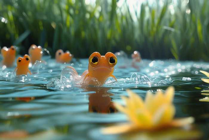 儿童故事小蝌蚪找妈妈故事；婴幼儿故事小蝌蚪找妈妈