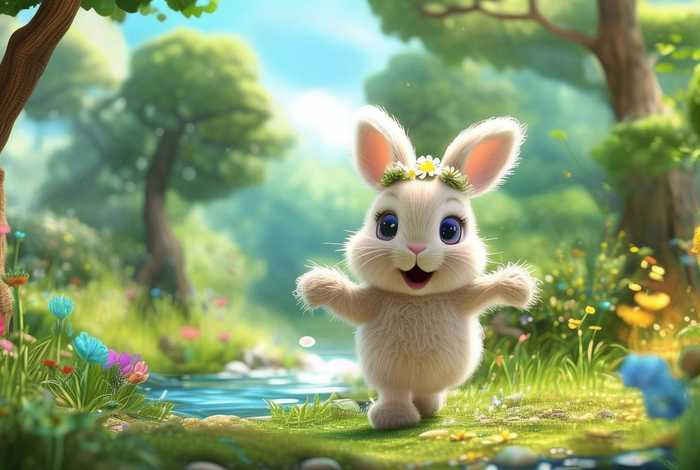 儿童故事兔小美 小兔美美幼儿故事