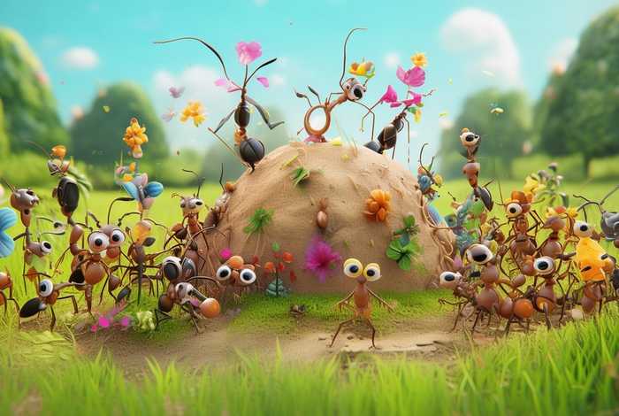 儿童故事里的蚂蚁（幼儿绘本蚂蚁的故事）