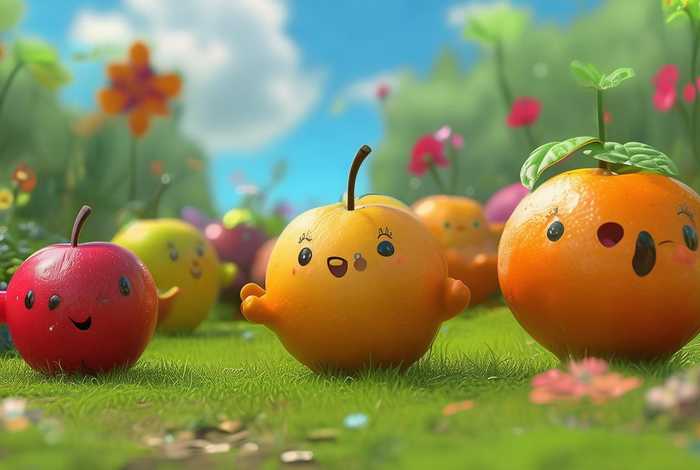 儿童故事水果宝宝 - 幼儿水果故事绘本 儿童故事水果宝宝 - 幼儿水果故事绘本