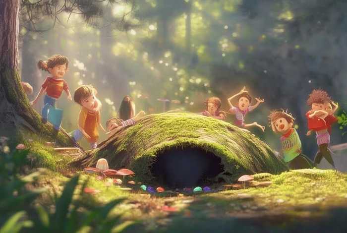 儿童故事咕咚来了纯音乐伴奏，故事咕咚来了背景音乐