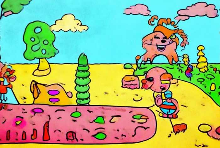 儿童漫画图片；儿童漫画图片稍微简单一点